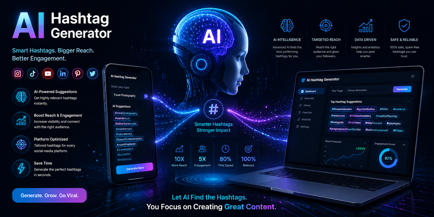 AI Hashtag Generator Tool
